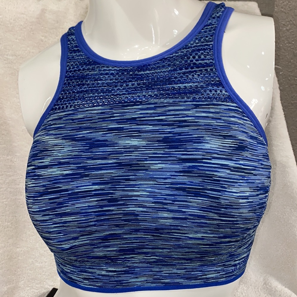 Jockey Women’s Torpedo Space Dye Racerback Bra Lg - Picture 14 of 14